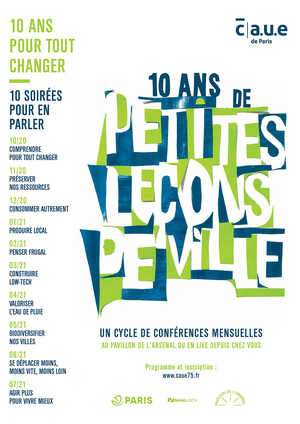 Dix ans pour tout changer, dix soirées pour en parler, conférences à Paris