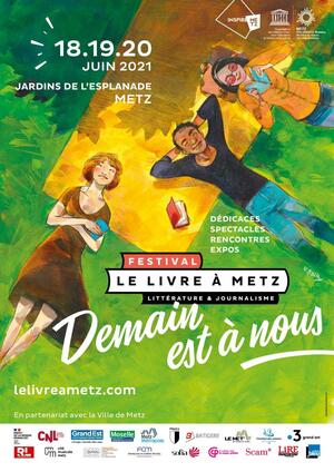 Festival «<small class="fine d-inline"> </small>Le livre à Metz, littérature et journalisme<small class="fine d-inline"> </small>», en Moselle