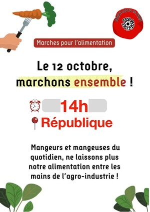 Marche pour l'alimentation, en France