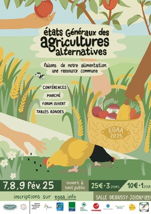 Les États généraux des agricultures alternatives (Egaa), à Paris