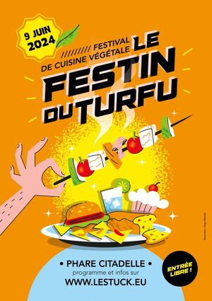 Festin du Turfu, festival de cuisine 100% végétale, à Strasbourg (Bas-Rhin)