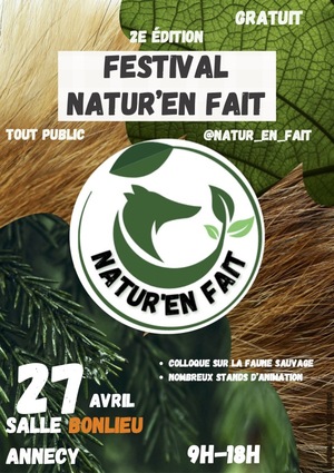 Festival Natur'en Fait, à Annecy (Haute-Savoie)