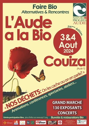 Aude à la bio : spectacles et grand marché bio (Aude)