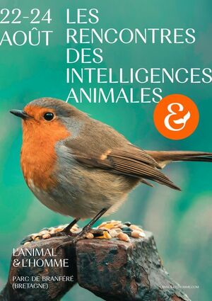 «<small class="fine d-inline"> </small>Les Rencontres des intelligences animales<small class="fine d-inline"> </small>», à Branféré (Bretagne)