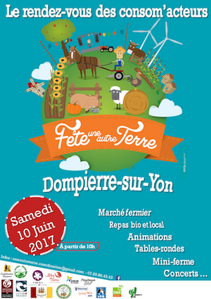 Fête une autre Terre, à Dompierre-sur-Yon (Vendée)