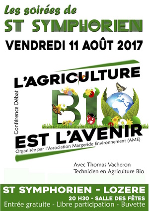 L'agriculture bio est l'avenir. Débat à Saint-Symphorien (Lozère)