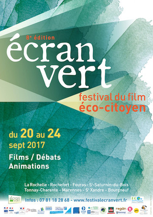 Écran vert, festival du film écocitoyen, en Charente-Maritime