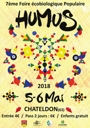 7<sup class="typo_exposants">e</sup> foire écobiologique Humus de Châteldon (Puy-de-Dôme), avec Hervé Kempf