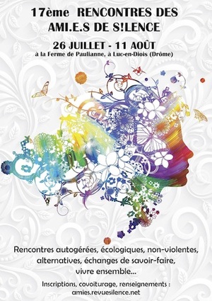 Rencontres des Ami.es de Silence, à Luc-en-Diois (Drôme)