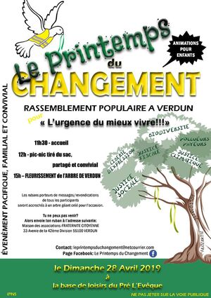 Le Printemps du changement, à Verdun (Meuse)