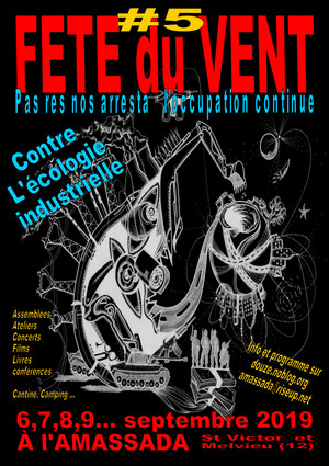 Fête du vent #5 à l'Amassada, à Saint-Victor (Aveyron)
