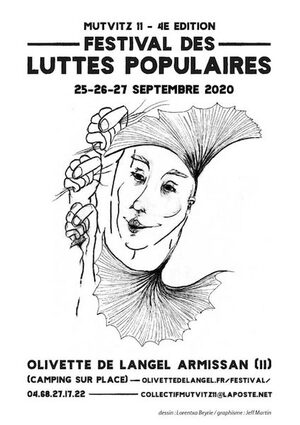 Festival des luttes populaires, à Armissan (Aude)
