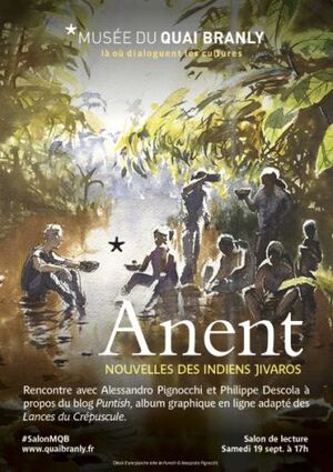 «<small class="fine d-inline"> </small>Anent. Nouvelles des Indiens jivaros<small class="fine d-inline"> </small>» Rencontre avec Alessandro Pignocchi et Philippe Descola au Musée du Quai Branly