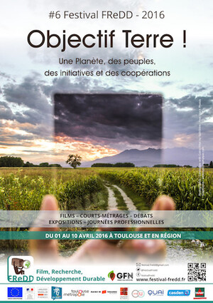 «<small class="fine d-inline"> </small>Objectif Terre<small class="fine d-inline"> </small>!<small class="fine d-inline"> </small>», festival Film, Recherche et Développement Durable à Toulouse (Haute-Garonne)