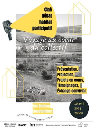 Ciné-débat autour de l'habitat participatif, à Questembert (Morbihan)