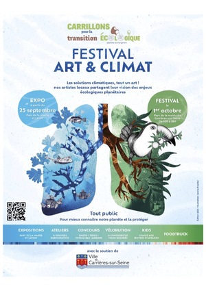 Festival Art et Climat, à Carrières-sur-Seine (Yvelines)