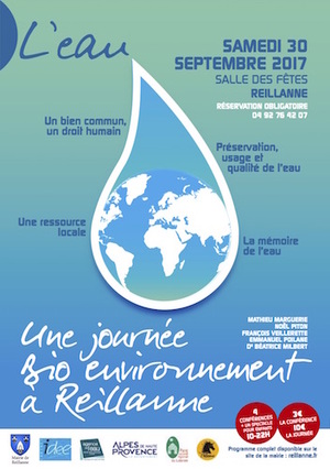 Journée «<small class="fine d-inline"> </small>bio environnement<small class="fine d-inline"> </small>» sur l'eau, à Reillanne (Alpes-de-Haute-Provence)