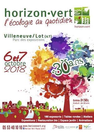 30<sup class="typo_exposants">e</sup> salon Horizon vert, à Villeneuve-sur-Lot (Lot-et-Garonne)