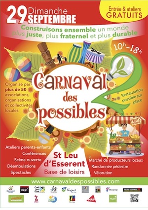 Carnaval des possibles, à Saint-Leu-d'Esserent (Oise)