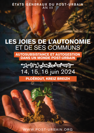 États généraux du Mouvement pour une société écologique du post-urbain, à Ploërdut (Morbihan)