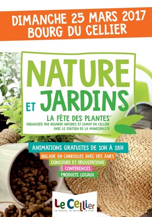 Nature et jardins, la fête des plantes bio, à Cellier (Loire-Atlantique)