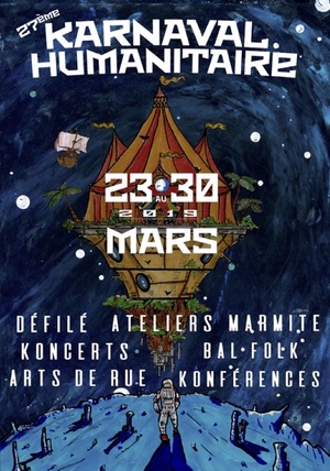 27<sup class="typo_exposants">e</sup> festival du Karnaval Humanitaire, à Villeurbanne (métrolole de Lyon)