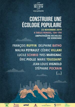 «<small class="fine d-inline"> </small>Construire une écologie populaire<small class="fine d-inline"> </small>», tables rondes à Paris