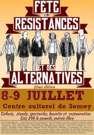 Fête des résistances et des alternatives, à Semoy (Loiret)