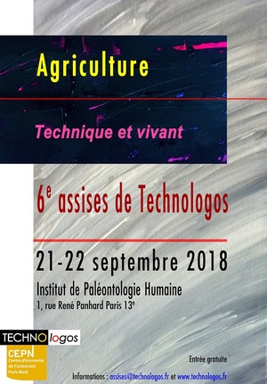 «<small class="fine d-inline"> </small>Agriculture, technique et vivant<small class="fine d-inline"> </small>», assises de Technologos, à Paris