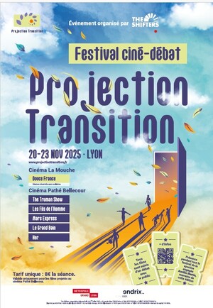 «<small class="fine d-inline"> </small>Festival Projection Transition<small class="fine d-inline"> </small>», ciné-débat à Lyon