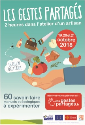 Les Gestes Partagés, deux heures dans l'atelier d'un artisan, en Occitanie