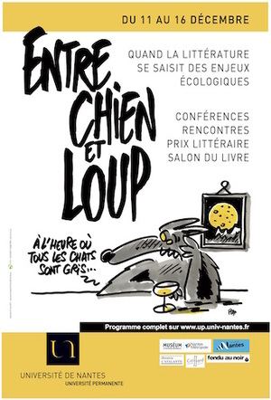Rencontres entre chien et loup, à Nantes (Loire-Atlantique)