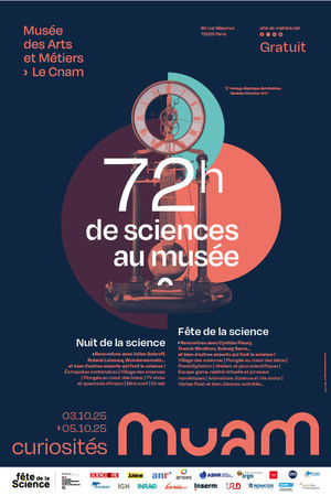«<small class="fine d-inline"> </small>72h de sciences au Musée des arts et métiers<small class="fine d-inline"> </small>», à Paris