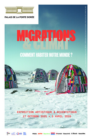 «<small class="fine d-inline"> </small>Migrations et climat : comment habiter notre monde<small class="fine d-inline"> </small>?<small class="fine d-inline"> </small>» exposition à Paris