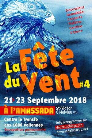 4<sup class="typo_exposants">e</sup> fête du Vent, à Saint-Victor-et-Melvieu (Aveyron)