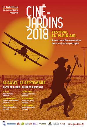 Ciné-Jardins 2018 - «<small class="fine d-inline"> </small>Gilles Clément ou le jardin en mouvement<small class="fine d-inline"> </small>», d'Olivier Comte, à Paris