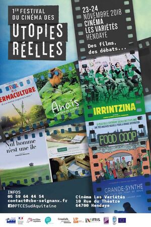 Festival de Cinéma des utopies réelles, à Hendaye (Pyrénées-Atlantiques)