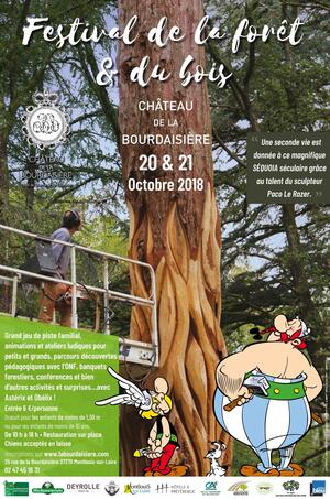 Festival de la forêt et du bois, à Montlouis-sur-Loire (Indre-et-Loire)
