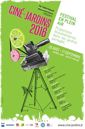 Ciné Jardins : des films dans les jardins partagés de Paris