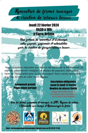 Journée d'échange entre paysans et naturalistes autour du vivant, à Eurre (Drôme)