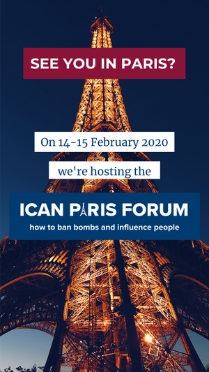 «<small class="fine d-inline"> </small>Comment interdire les armes nucléaires et créer une mobilisation citoyenne<small class="fine d-inline"> </small>», forum à Paris