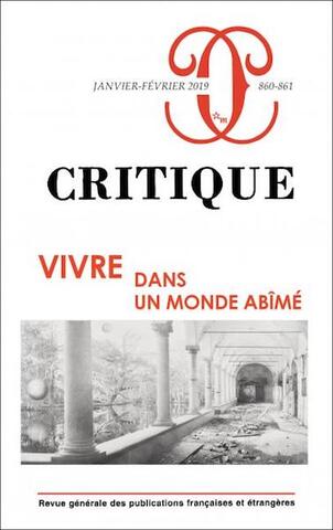 Vivre dans ce «<small class="fine d-inline"> </small>vilain monde<small class="fine d-inline"> </small>»