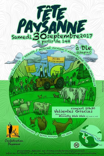 Fête paysanne de la Drôme, à Die (Drôme)