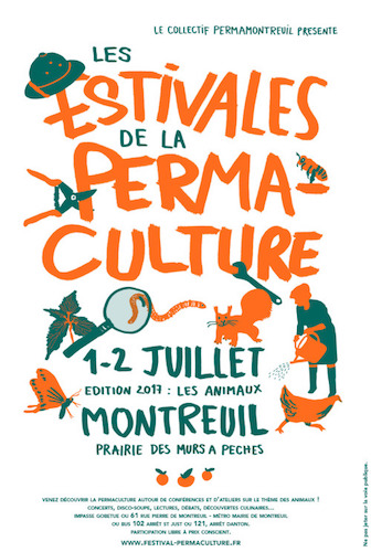 Les Estivales de la permaculture, à Montreuil (Seine-Saint-Denis)