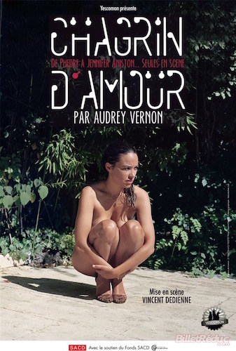 Audrey Vernon dans «<small class="fine d-inline"> </small>Chagrin d'amour<small class="fine d-inline"> </small>», à Paris