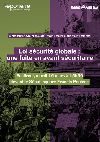 À É<span class="caps">COUTER</span> — Loi Sécurité globale : une fuite en avant sécuritaire