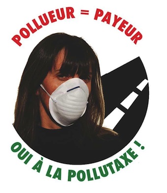 Pour soutenir la pollutaxe, les Basques lancent le masque blanc