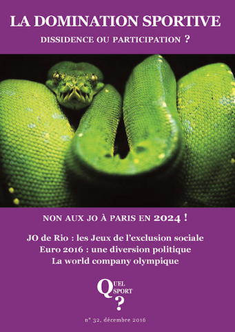 La candidature de Paris aux <span class="caps">JO</span> de 2024 : un gaspillage financier et écologique