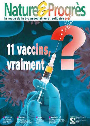Onze vaccins, vraiment<small class="fine d-inline"> </small>? Nature & Progrès fait le point