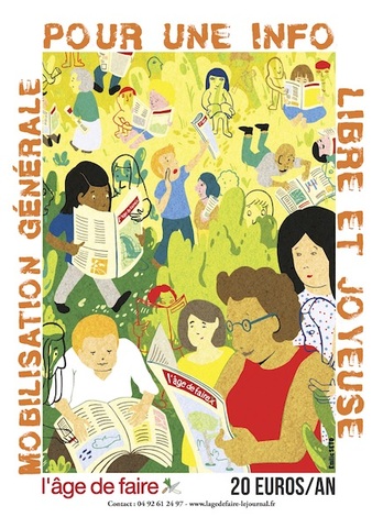 «<small class="fine d-inline"> </small>L'âge de faire<small class="fine d-inline"> </small>» lance une campagne d'abonnement 